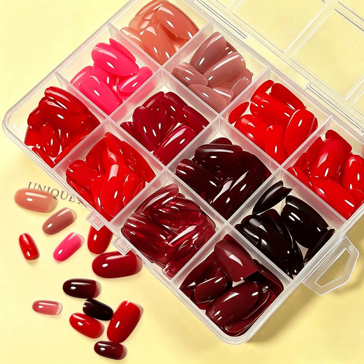 Assorted Press-On Nail Tips Collection Bowlift