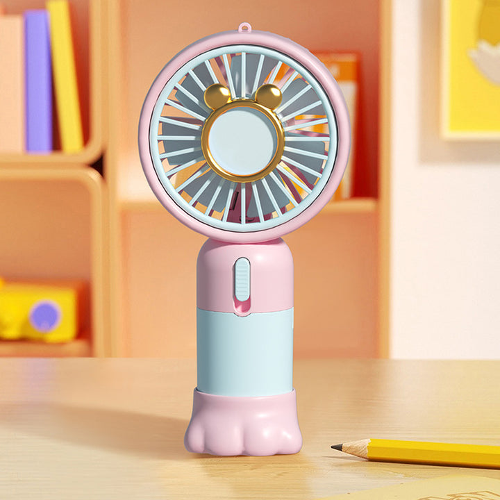 Women's Portable Handheld Fan in Animal Design Bowlift