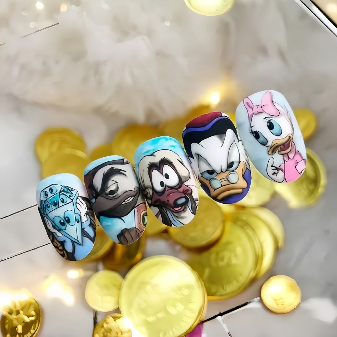 Premium Nail Art with Disney Characters Bowlift