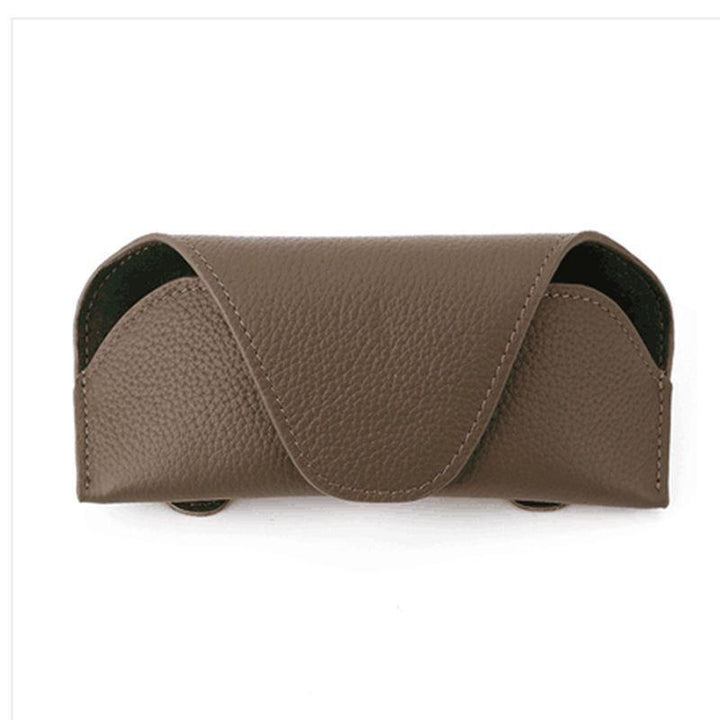 Elegant Leather Eyewear Case Bowlift