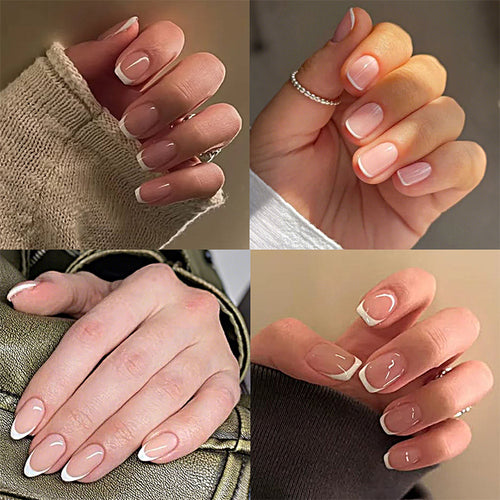 Premium Long-Lasting Press-On Nail Set Bowlift