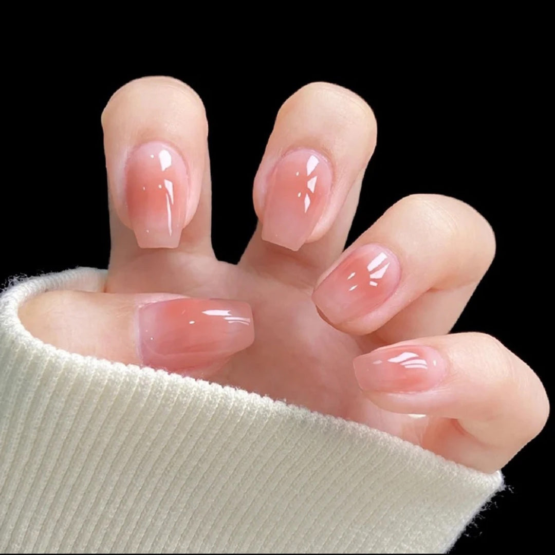 Festive Holiday Themed Press-On Nail Art Bowlift