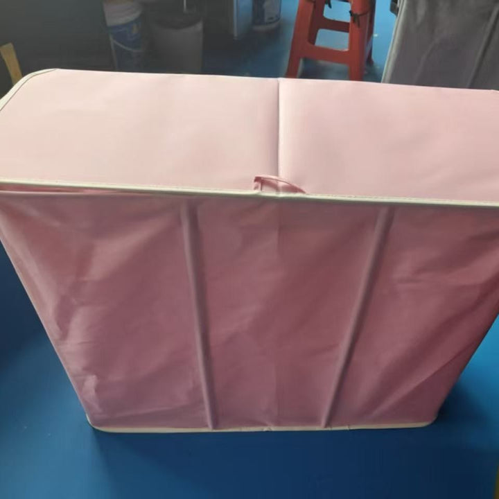 Laundry separation system with practical shopping bags Bowlift