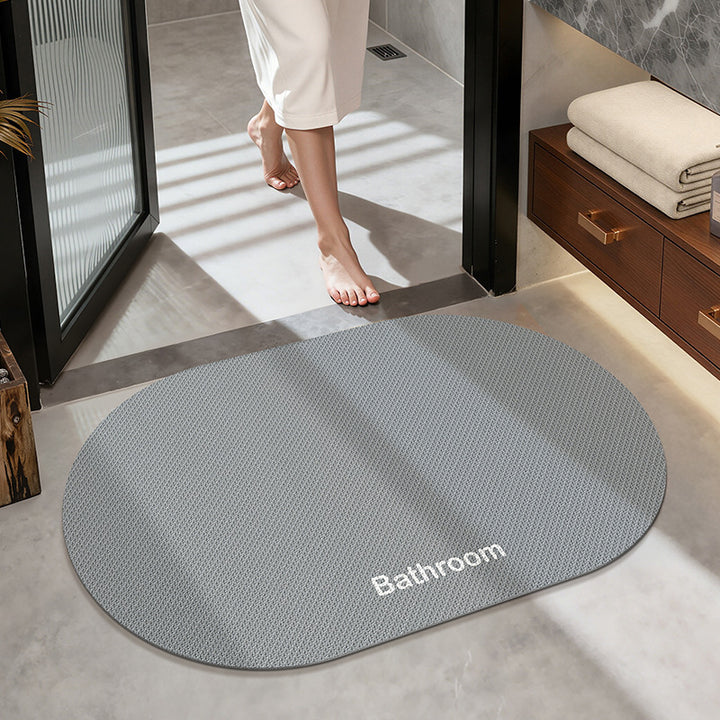 Round Bathroom Comfort Mat Bowlift