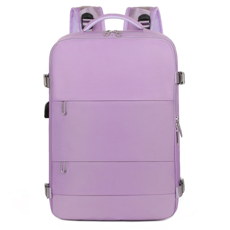 Sleek Multi-Functional Travel Backpack Bowlift