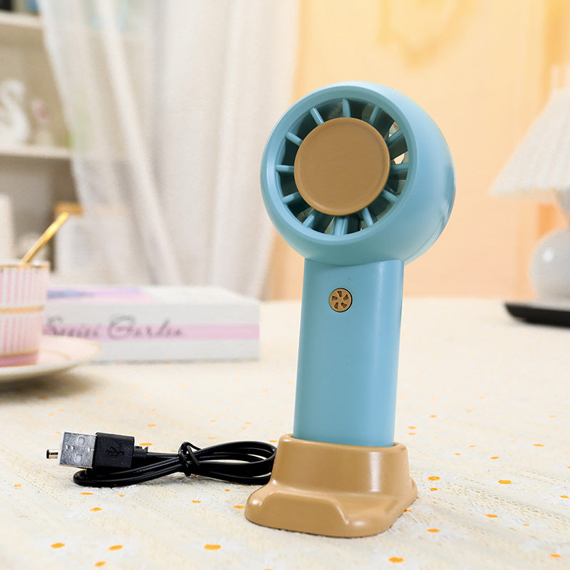 Women Portable Mini Blower Fan with USB Connection Bowlift