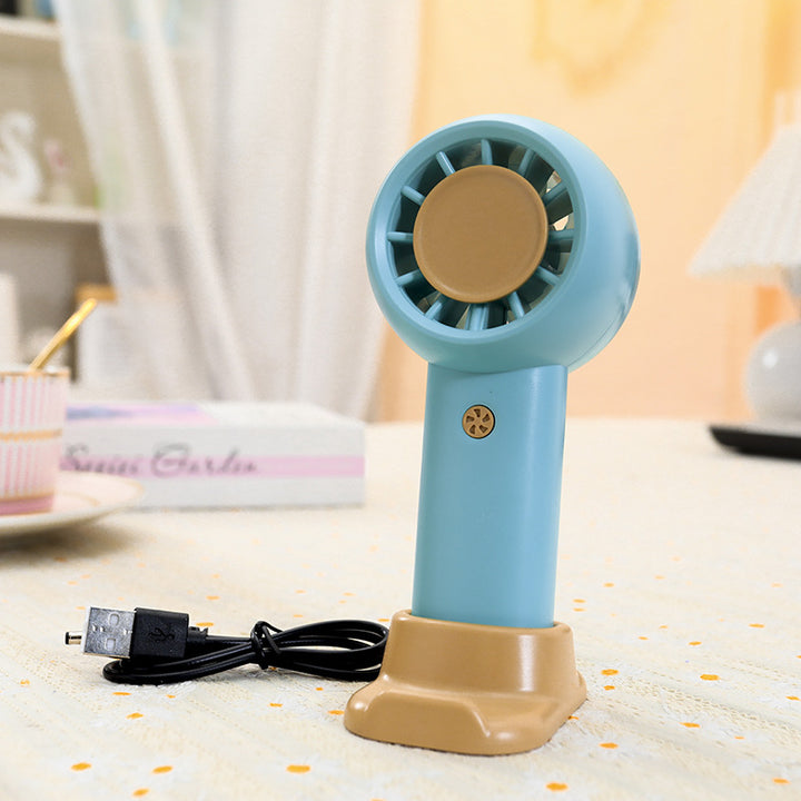 Women Portable Mini Blower Fan with USB Connection Bowlift