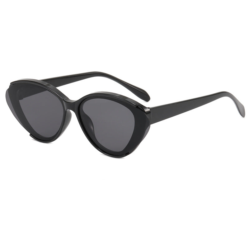 Women Oversized Sunglasses with Gradient Bowlift