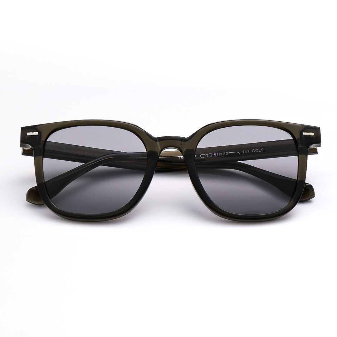 Women’s fashionable sunglasses with distinctive rectangular frame and UV protection Bowlift