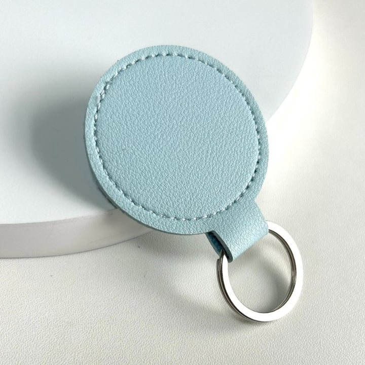 Round Leather Keyring Bowlift