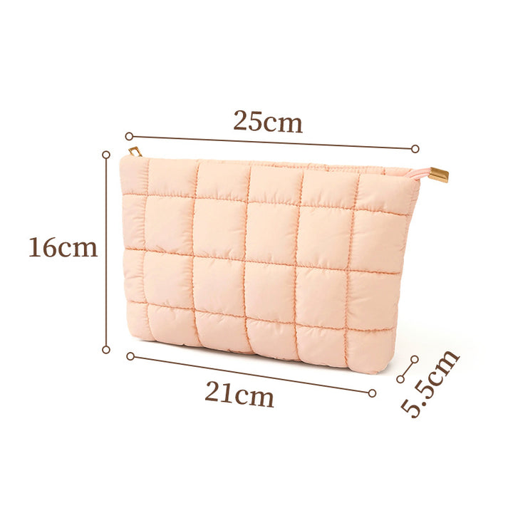 Quilted Travel Clutch Bowlift