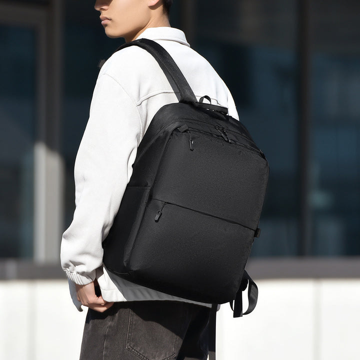 Sleek Multi-Compartment Backpack Bowlift