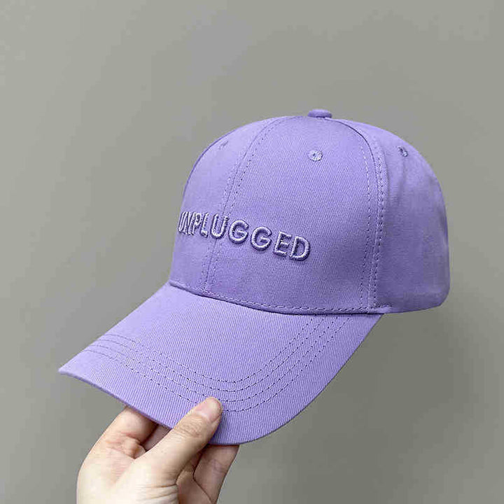 Women's Cotton Distressed Baseball Cap Bowlift
