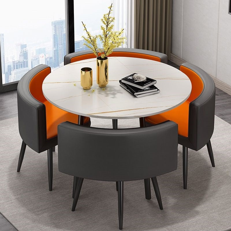 Modern Dining Table Set Bowlift