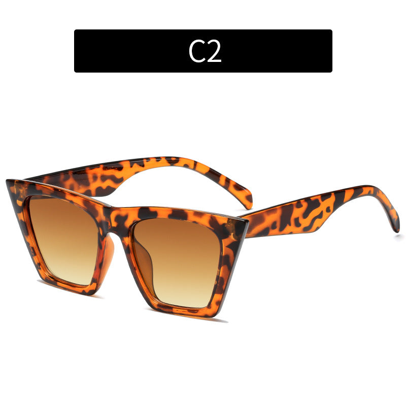 Unique Geometric Oversized Sunglasses
