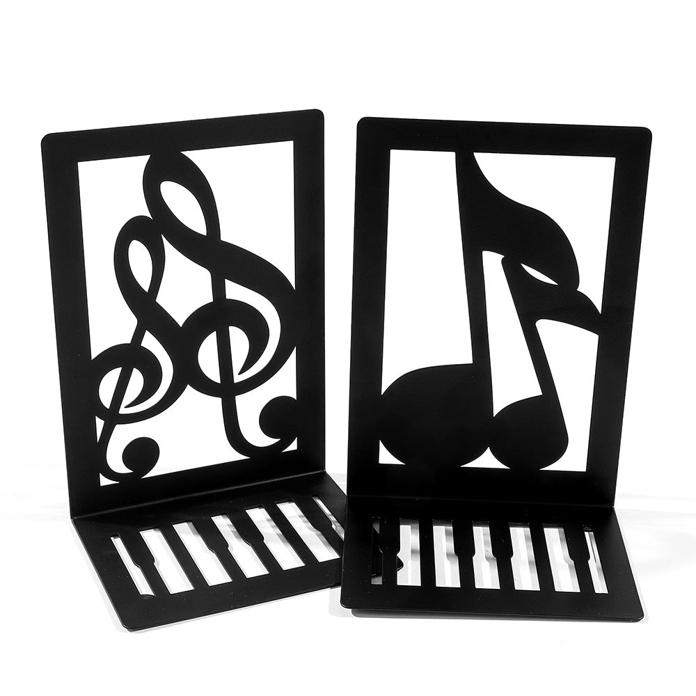 Musical Note Decorative Bookends