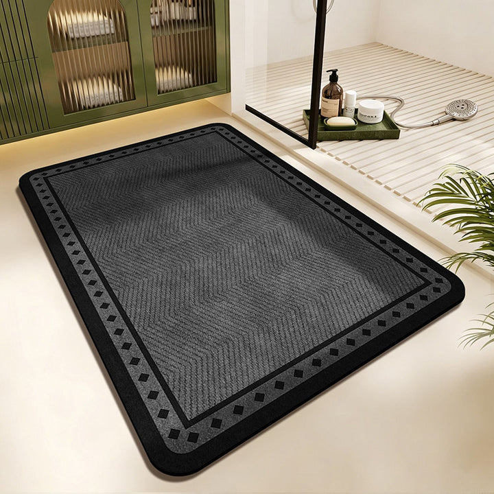 Scalloped Edge Area Rug