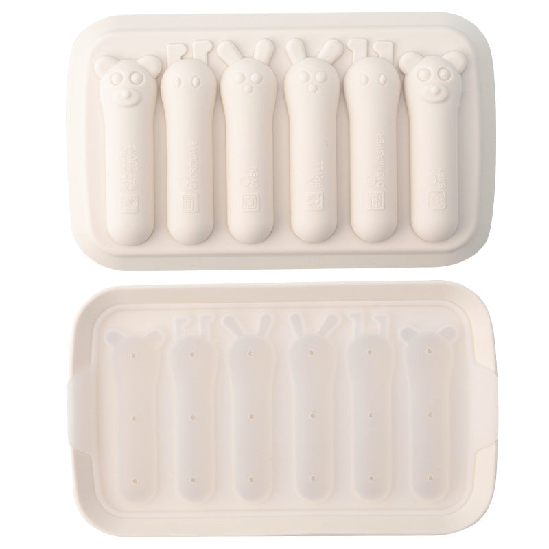 Silicone ice cube mold with animal motifs Bowlift