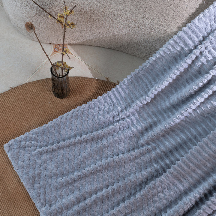 Women's cozy blanket with textured surface design Bowlift