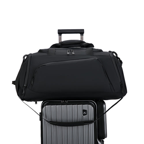 Sporty Duffel Bag With Waterproof Material And Ergonomic Carry Options Bowlift