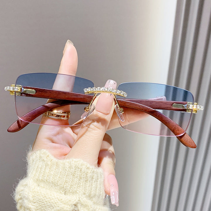 Women's elegant sunglasses with unique frame Bowlift