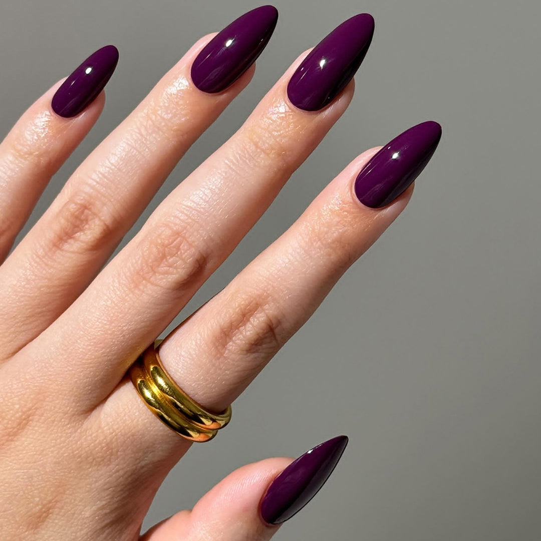 Glossy Stiletto Press-On Nail Tips Set Bowlift