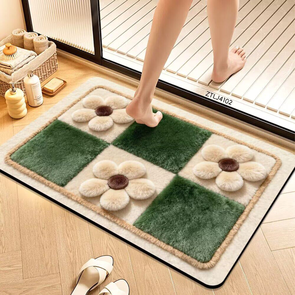 Decorative Bath Mat Bowlift