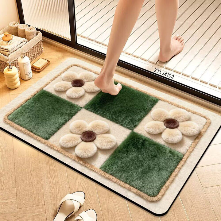 Decorative Bath Mat Bowlift