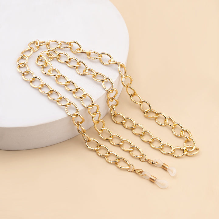 Chunky Metal Eyewear Chain Bowlift