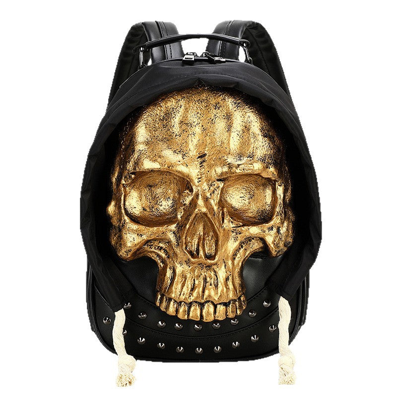 Creative and Eye-Catching Skull Backpack Bowlift