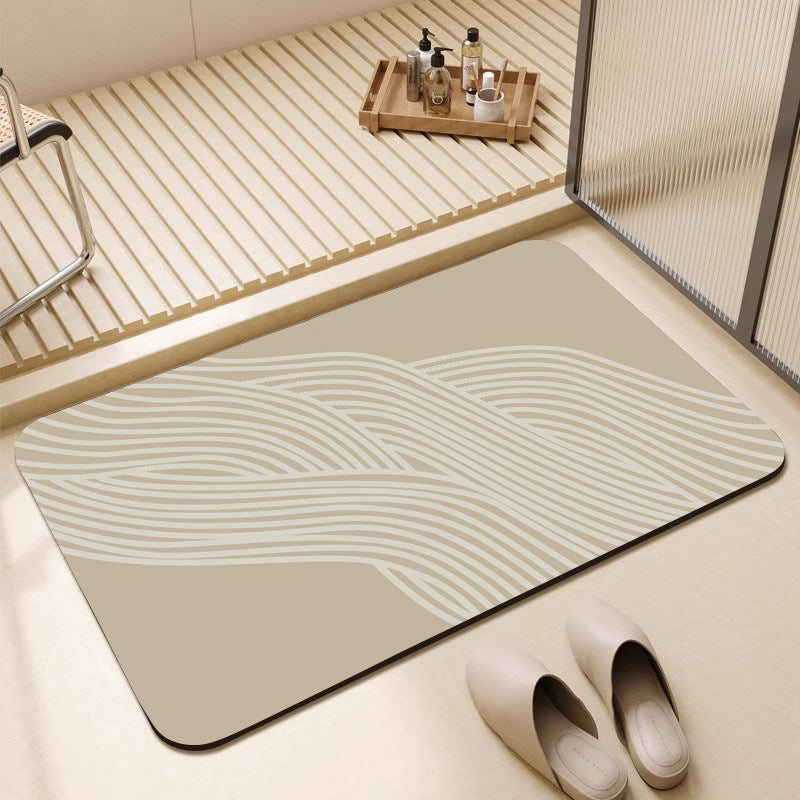 Modern Abstract Area Rug Bowlift