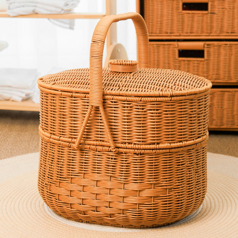 Large Woven Storage Basket Bowlift
