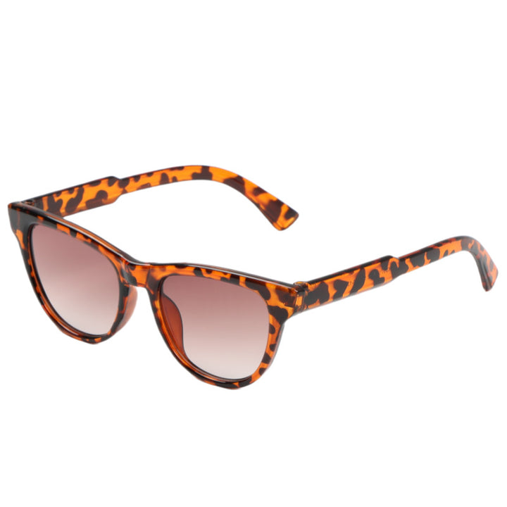 Women's fashionable oversized sunglasses with animal pattern Bowlift