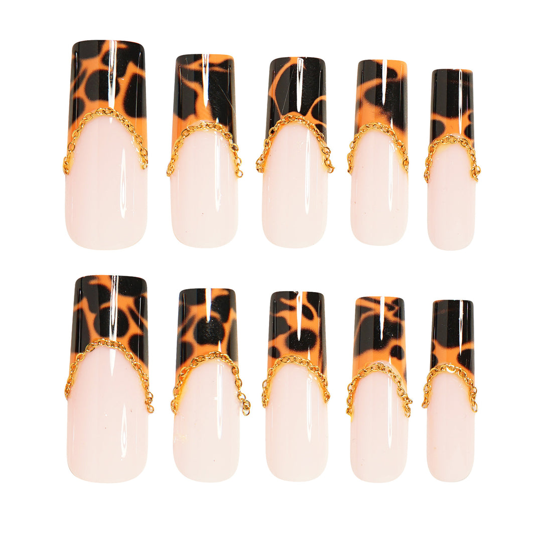 Elegant Long Acrylic Nail Extensions Bowlift