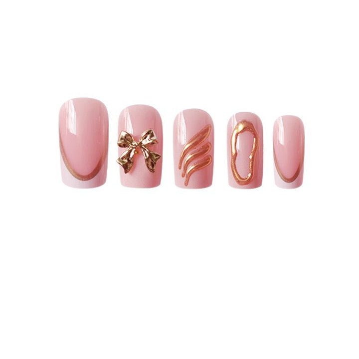 Premium Elegant Press-On Nail Set Bowlift
