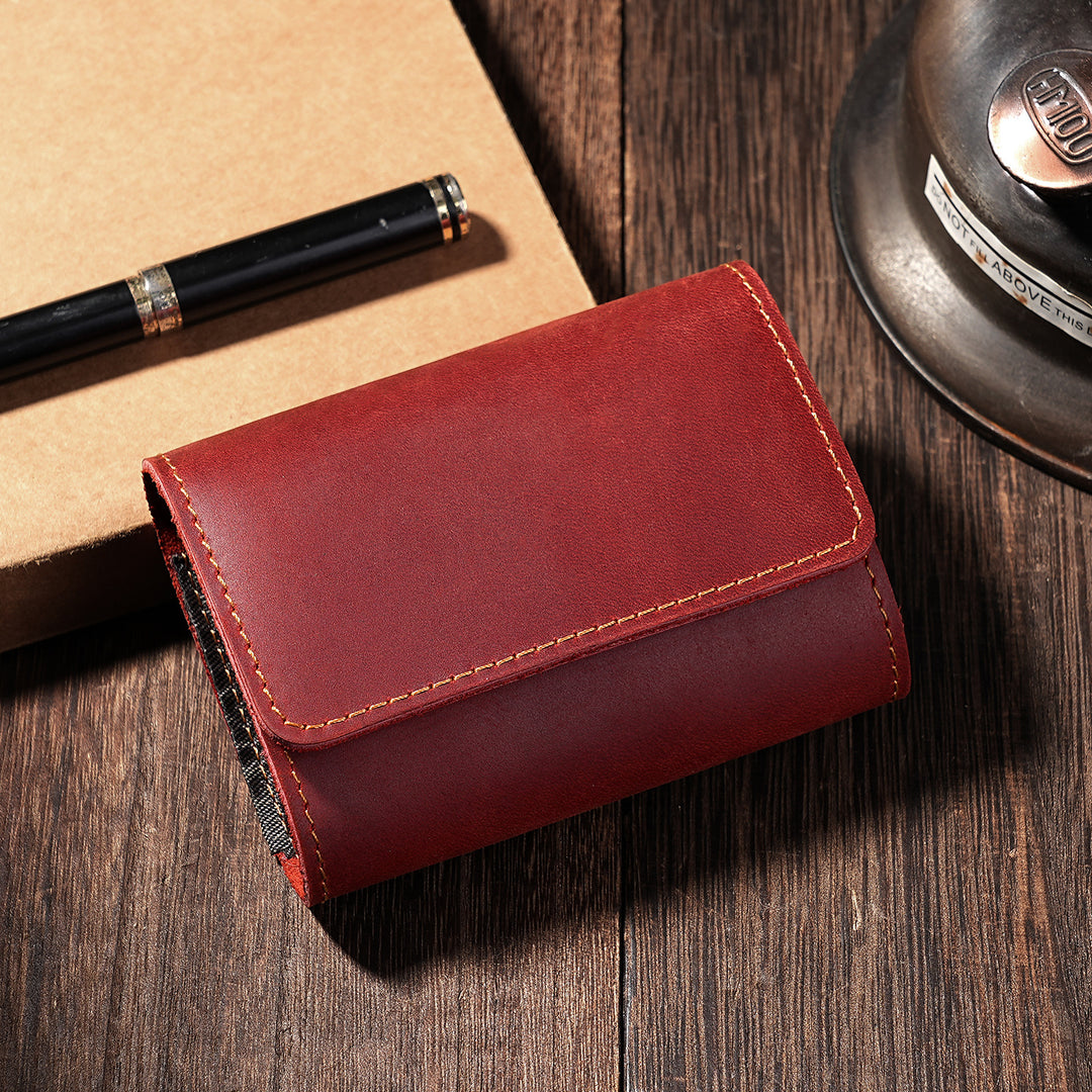 Classic Leather Compartment Wallet