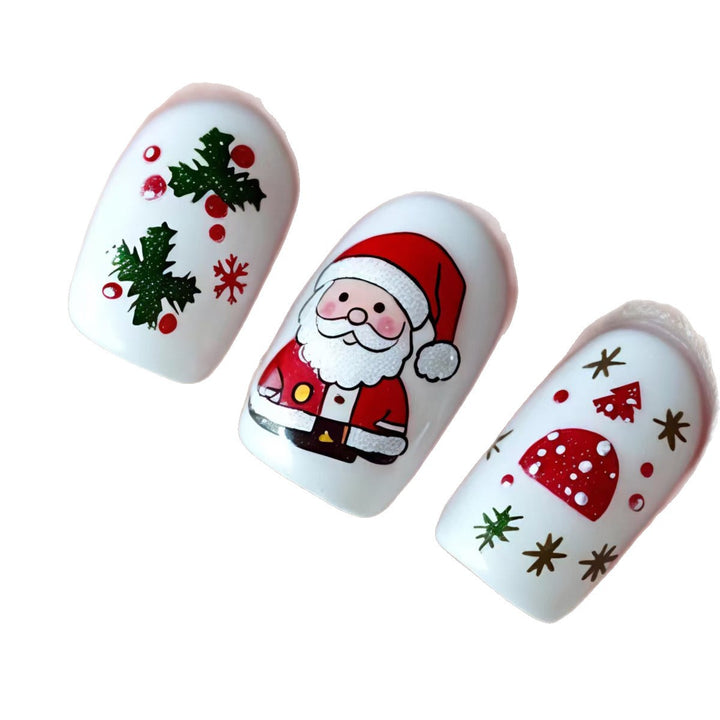 Christmas Art Nails Bowlift