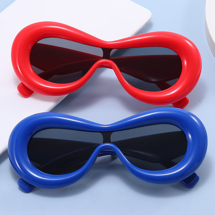 Women futuristic design sunglasses Bowlift