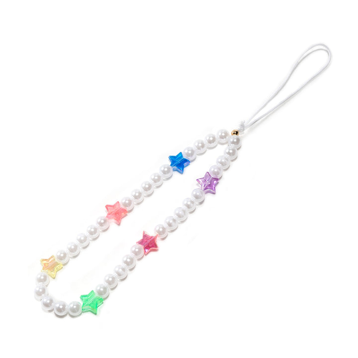 Beaded Smile Face Eyewear Chain Bowlift