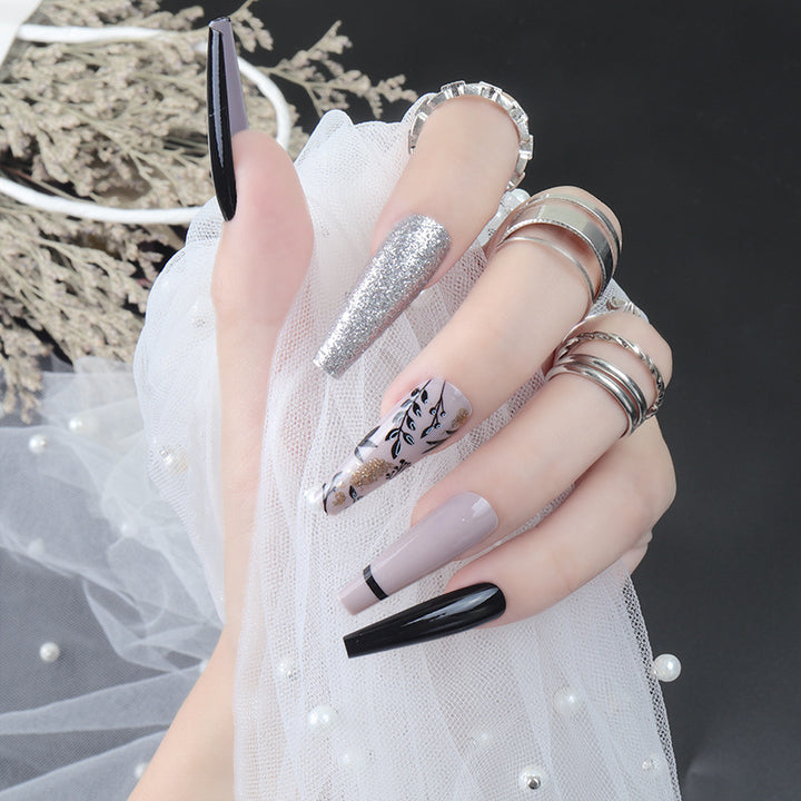 Glamorous Stiletto Press-On Nails Set Bowlift