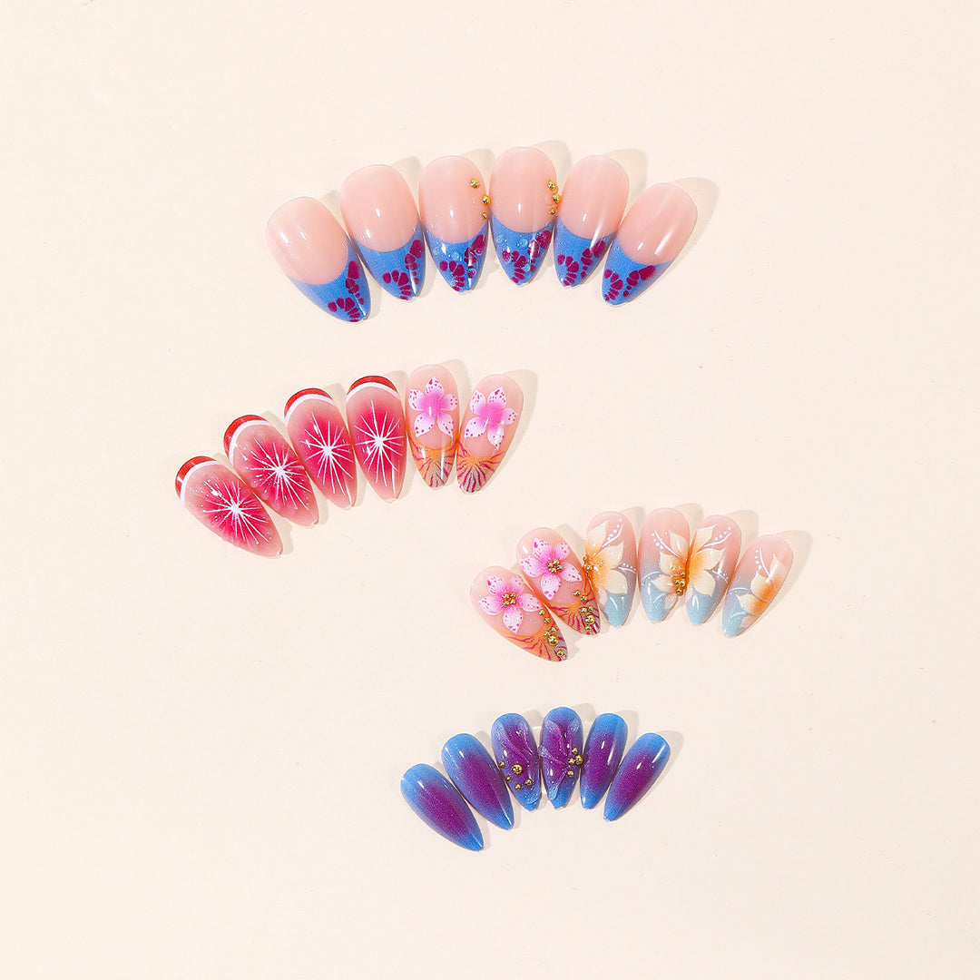 Floral Elegance Nail Art Set Bowlift
