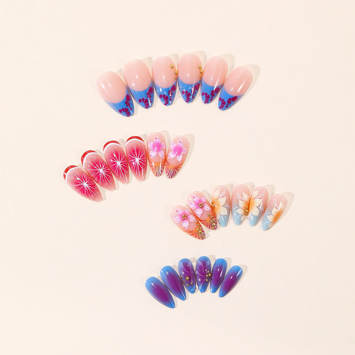Floral Elegance Nail Art Set Bowlift