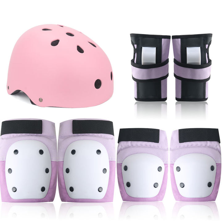 Safety Skating Helmet and Protective Gear Set Bowlift