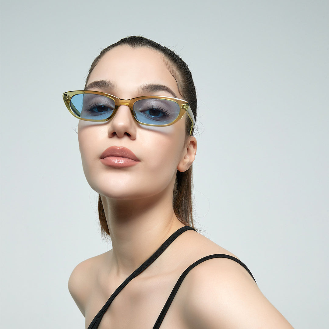 Women's fashionable sunglasses with unique design and UV protection Bowlift