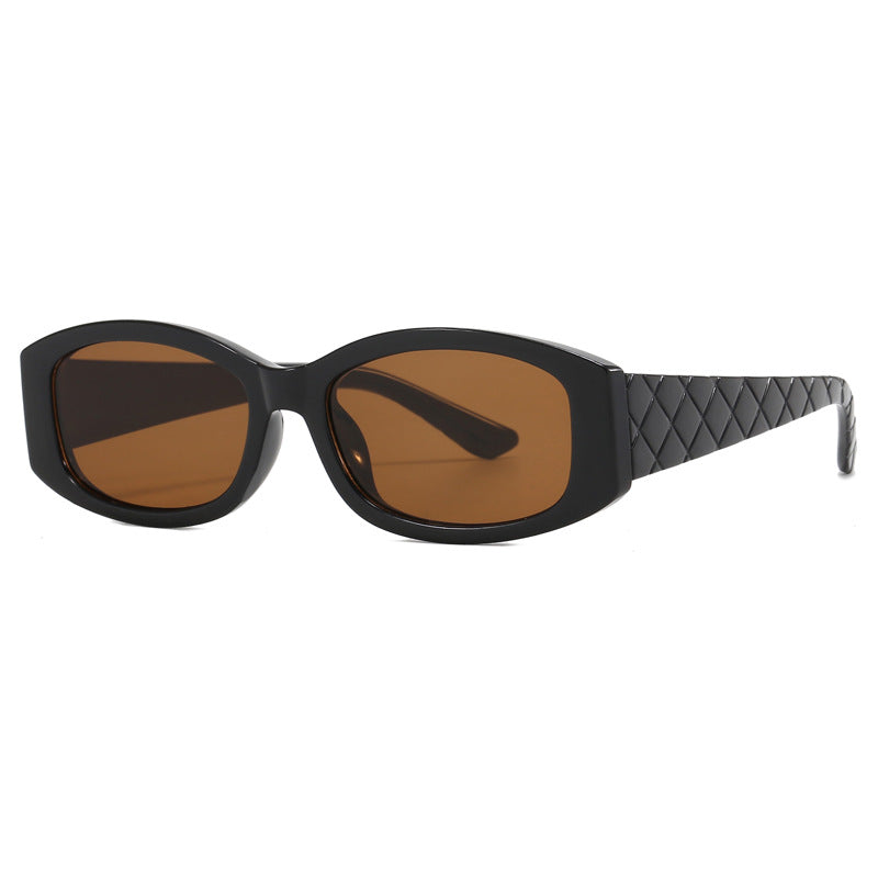 Women's Fashionable Retro Sunglasses with Square Frame Bowlift