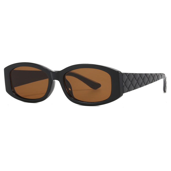 Women's Fashionable Retro Sunglasses with Square Frame Bowlift