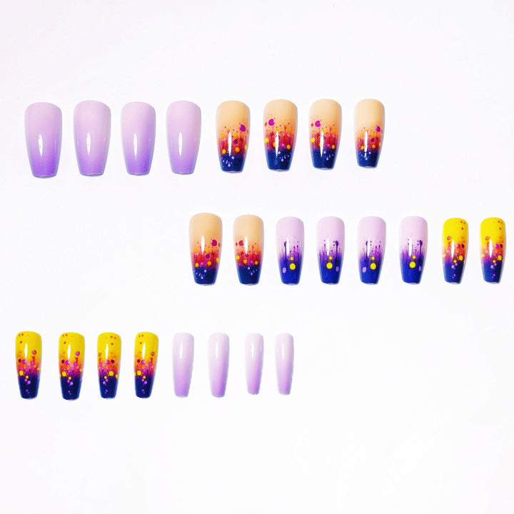 Artistic Ombre Nail Design Bowlift