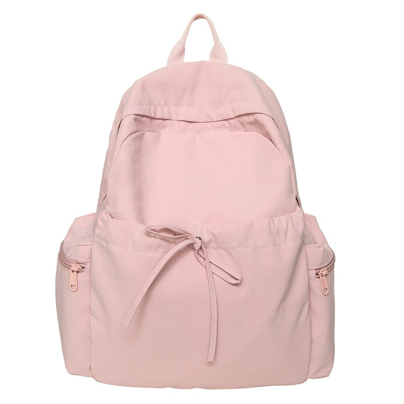 Versatile Elastic Closure Hiking Backpack Bowlift