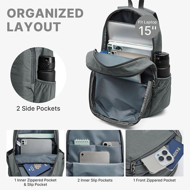 Lightweight Multi-Functional Adventure Backpack Bowlift