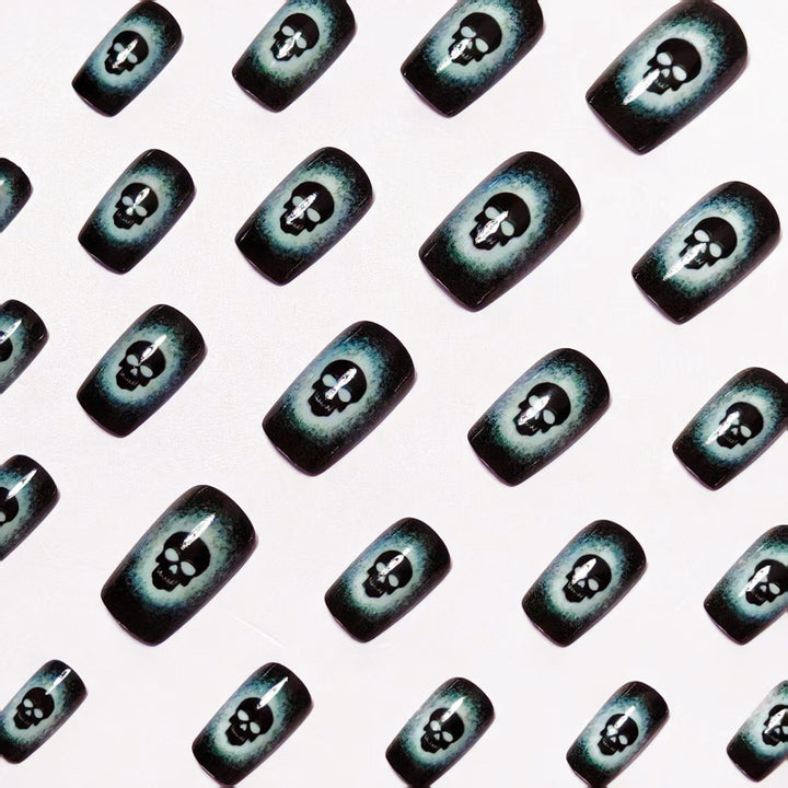 Decorative Skull Nail Art Bowlift